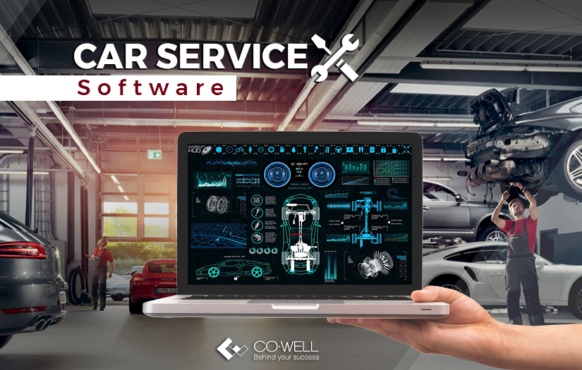 Car service system screenshot 1