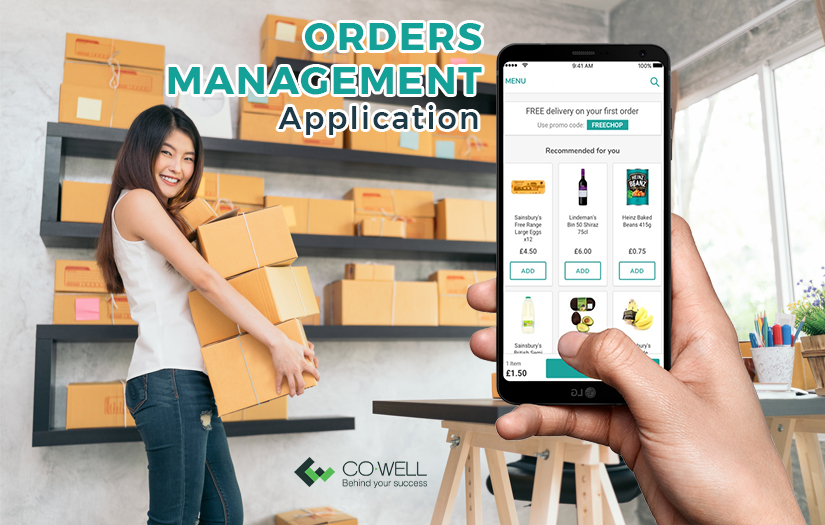 Orders management app screenshot 1