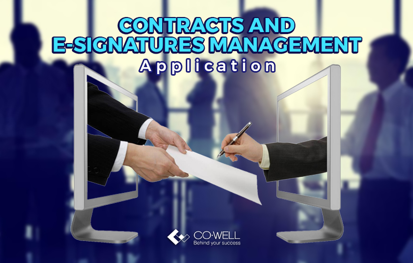 Contracts and e-signatures management app screenshot 1