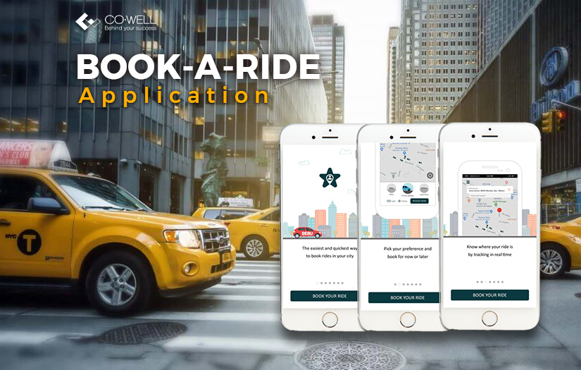 Book-a-ride app screenshot 1
