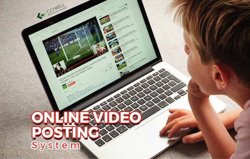 Online videos posting system screenshot 1