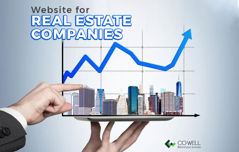 Website for real estate companies screenshot 1