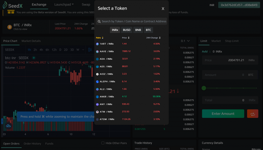SEEDx App screenshot 2