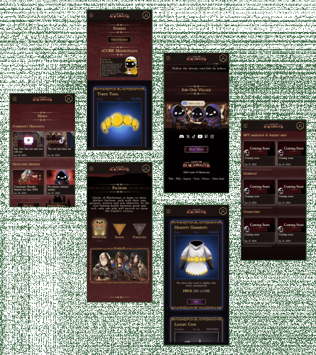 Decentralized gaming platform screenshot 1