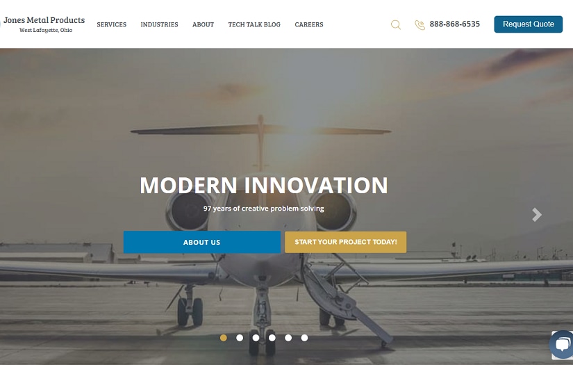 Jones Metal Products screenshot 1