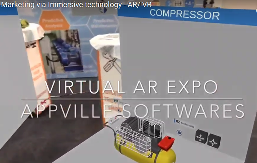 Digital Marketing via Immersive technology - AR/ VR screenshot 1