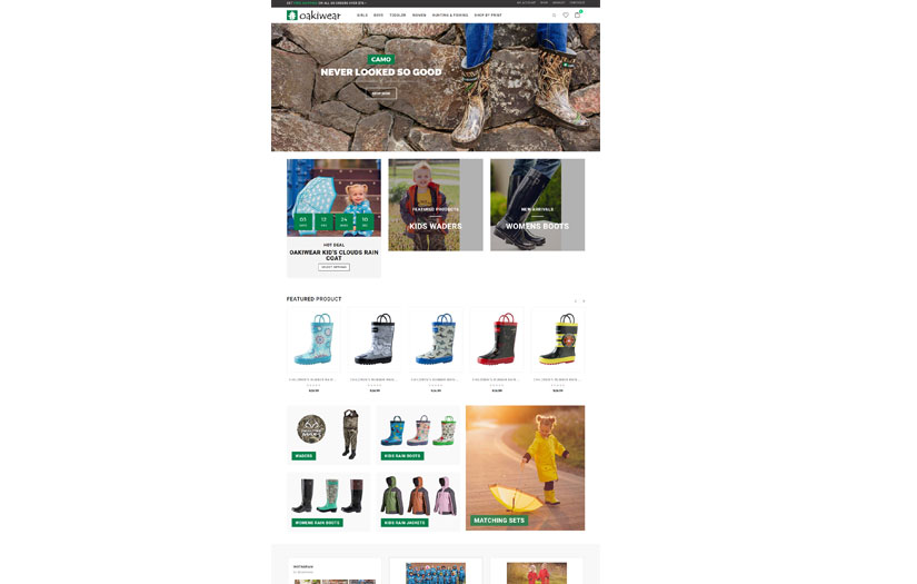 Oakiwear screenshot 1