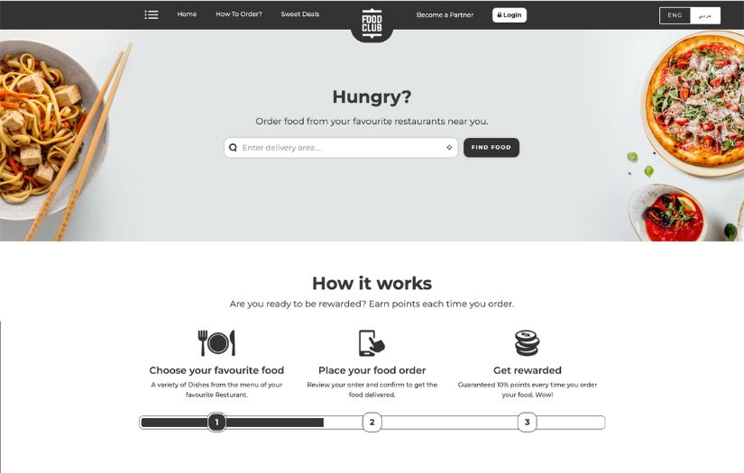 Food Club screenshot 1
