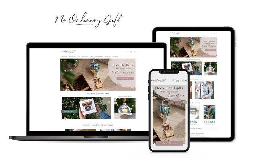 No Ordinary Gift - Personalised, Unusual & Bespoke Gifts screenshot 1