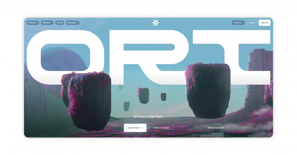 ORI | Sanity | Next.js | TypeScript screenshot 1