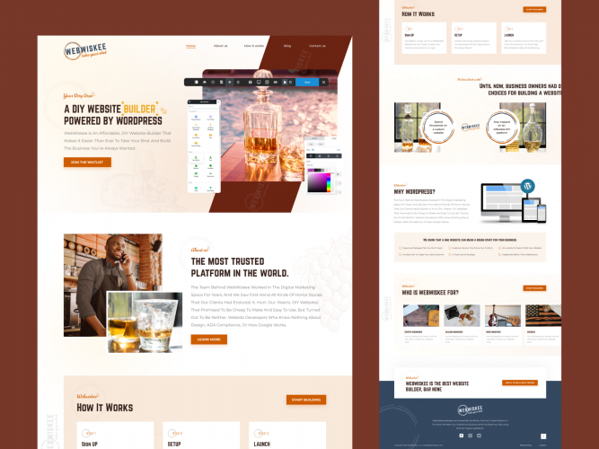 Rose Website Design screenshot 1
