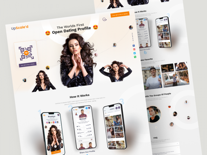 Upscale Website Design screenshot 1