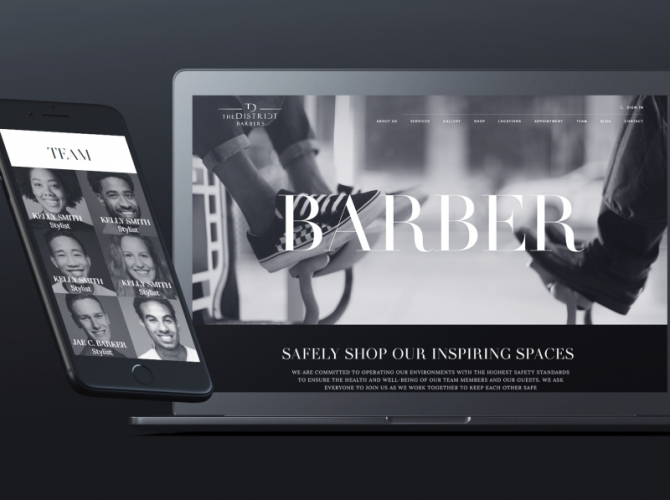 Website Mockup Design screenshot 1