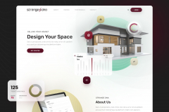 Strange DNA Website Design