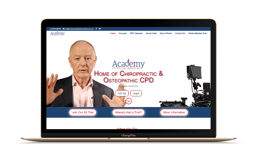 Home of Chiropractic & Osteopathic CPD screenshot 2