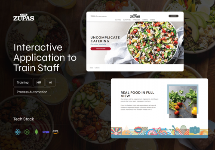 Cafe Zupas I Online Ordering and Delivery I Web Pl screenshot 1