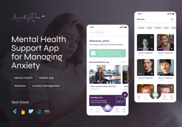 AnxietyEase | Anxiety Management App screenshot 1