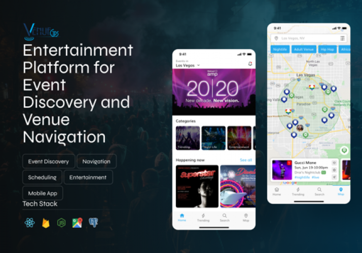 VenueGPS | Entertainment Portal to Discover Events screenshot 1