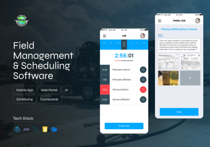 Petroleum Inc | Field Management Software screenshot 1