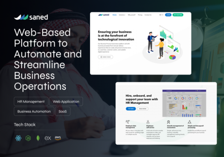 Saned I Automating Internal Business Operations screenshot 1