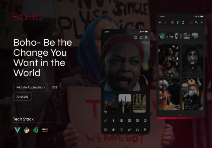 BOHO I Social App with All-in-one Communication screenshot 1