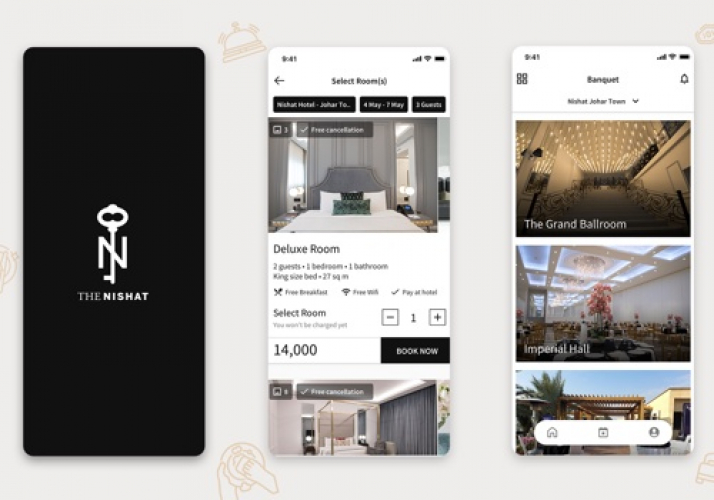Nishat Hotels | Luxury Hotel Booking Application screenshot 1