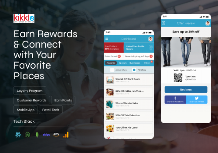 Kikkle Biz | Loyalty Rewards Platform screenshot 1