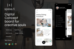 Spesefi | Digital Concept Board for Creative Souls