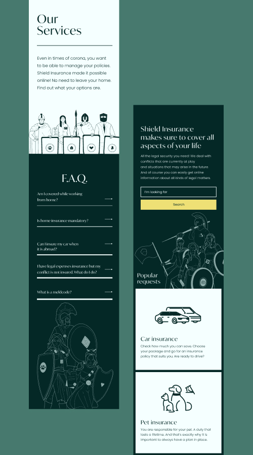 Insurance Company Website Design & Development screenshot 2