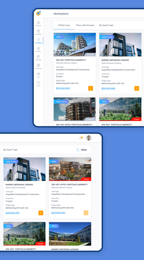 Real Estate Platform screenshot 1