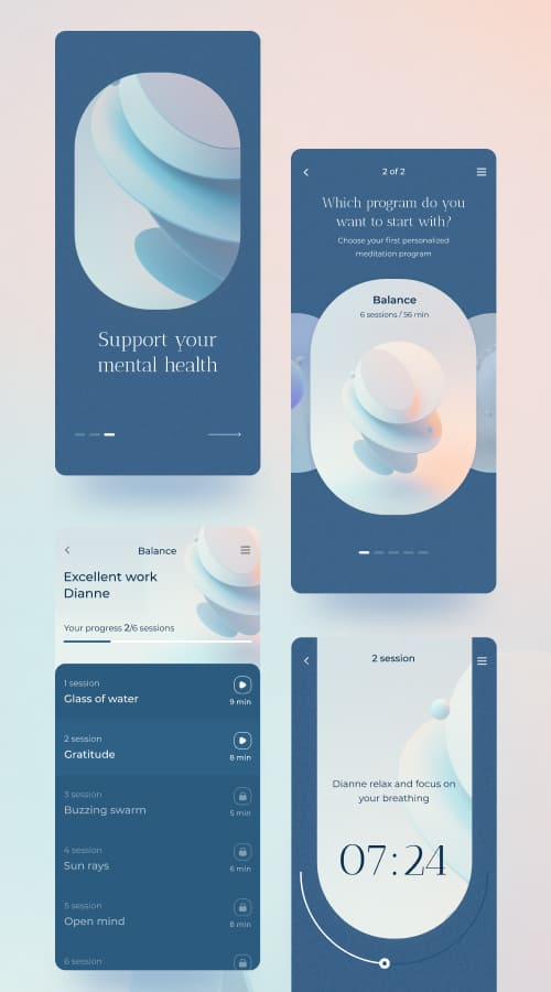Mental Health App screenshot 1