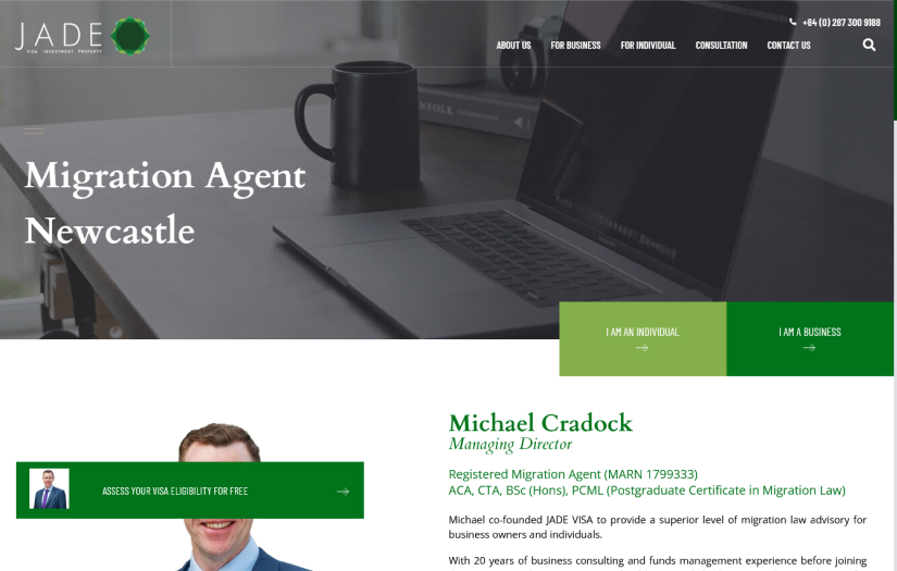 Jade Visa | Investments & Property screenshot 1