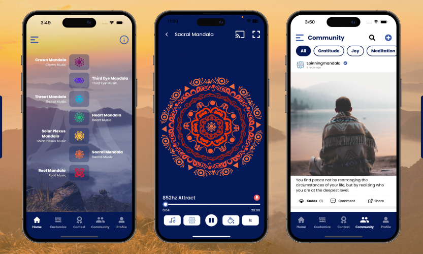 Spinning Mandalas screenshot 1