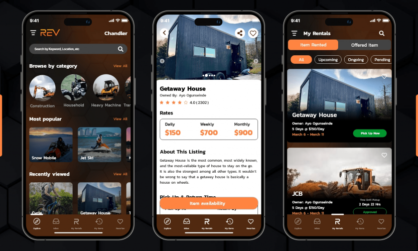Rev Rental screenshot 1