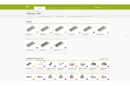 Custom ERP system and Product catalogue with selection software based on PIM system
