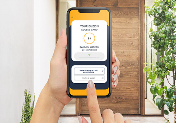Buzzin | Touchless visitor and access management solution screenshot 1