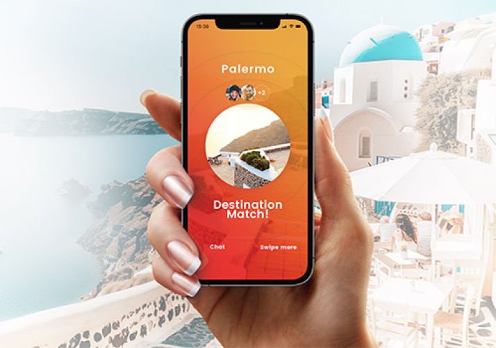 Skydreamer | Mobile app for matching people into groups for co-travelling screenshot 1