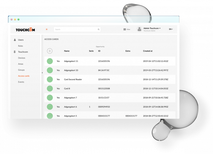 Touchcom | Innovative security system for remote access management screenshot 1