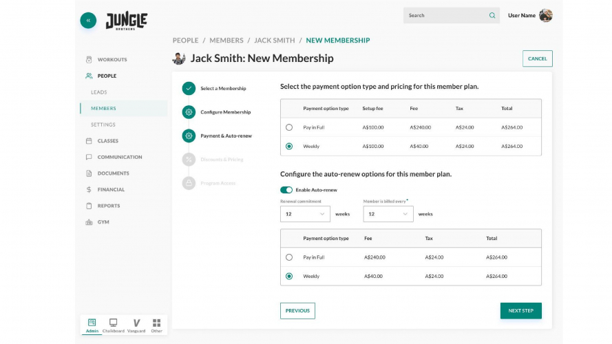 Jungle Brothers Gym screenshot 2