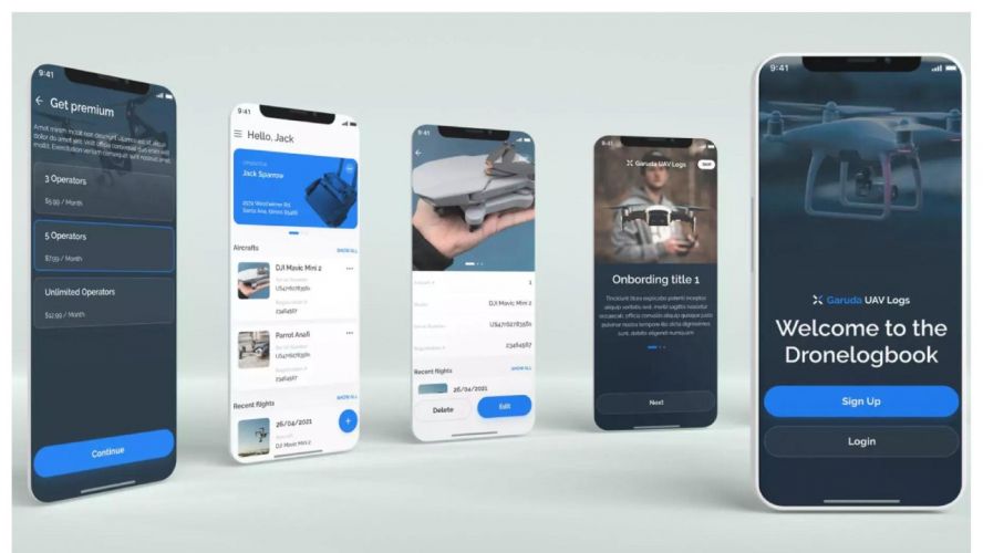 Garuda UAV Logs: A Digital Drone-Logbook System screenshot 2