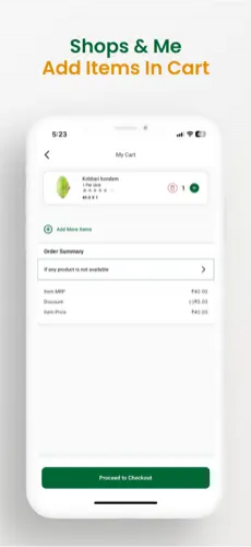 Shops and Me – Hyperlocal Grocery Delivery App screenshot 2