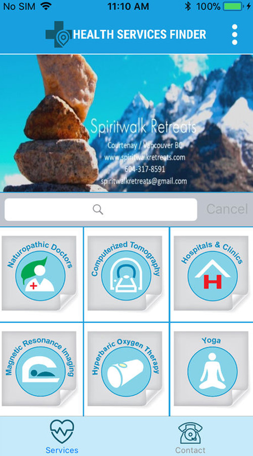 Health Services Finder screenshot 2