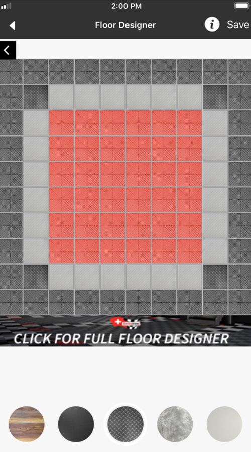 Swisstrax Flooring Application screenshot 3