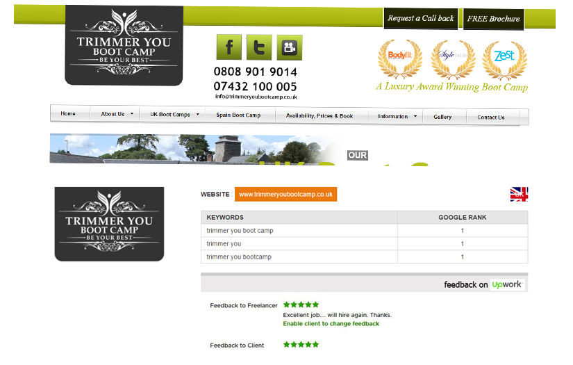 www.trimmeryoubootcamp.co.uk screenshot 1