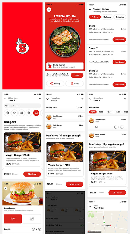 Subseats - A Food ordering & delivery app screenshot 1