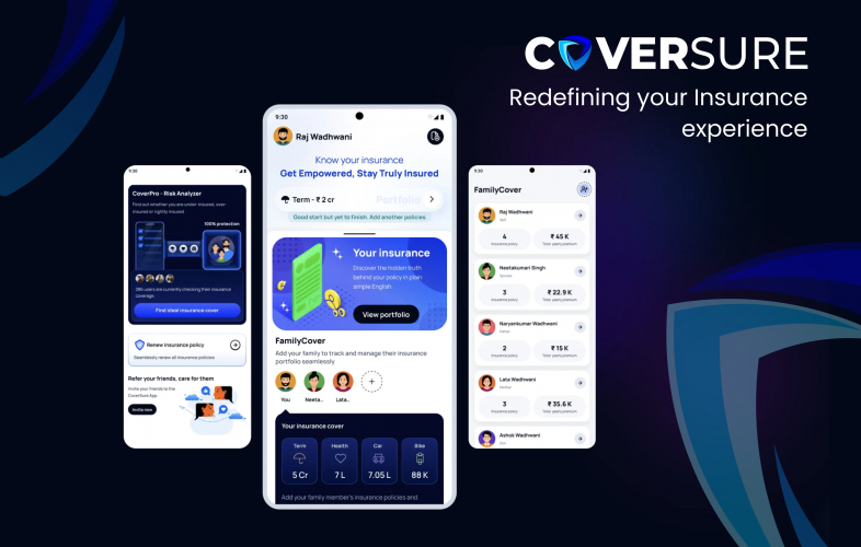 Coversure screenshot 1