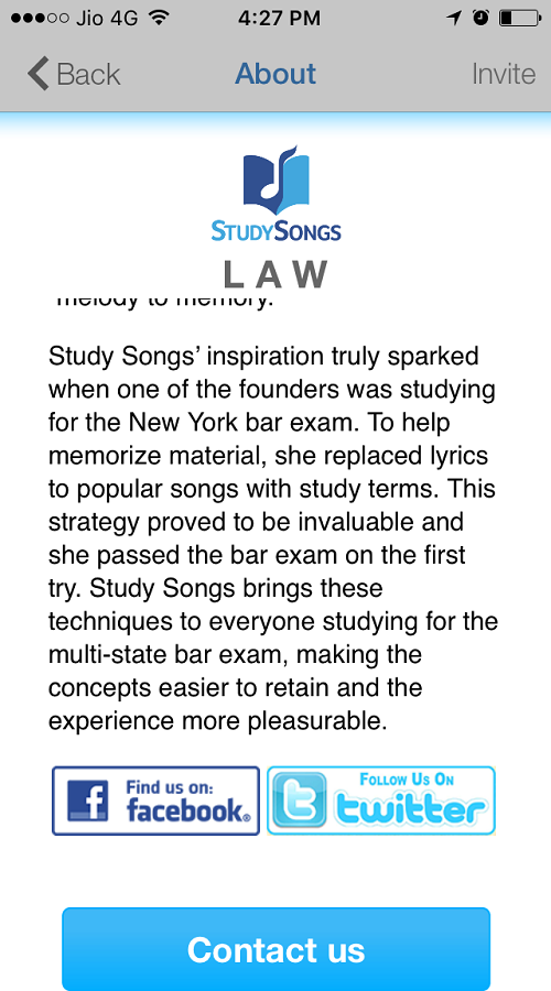 Study Songs screenshot 3