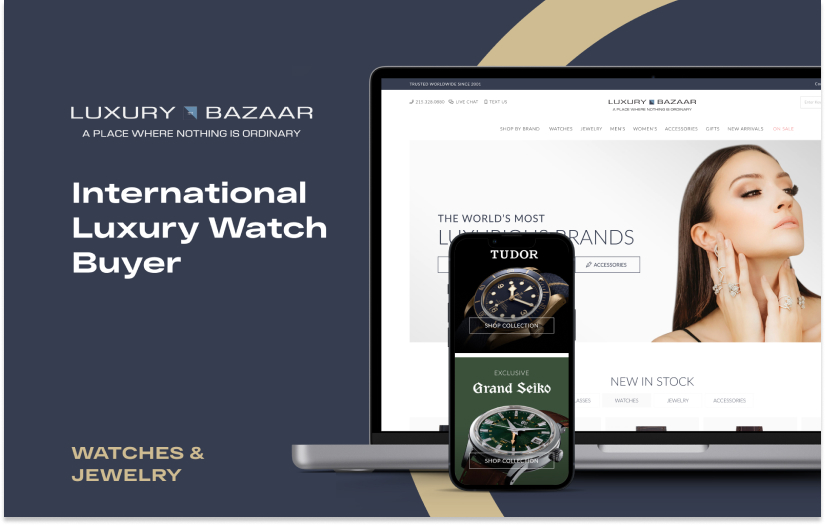 Magento development for Luxary Bazar screenshot 1