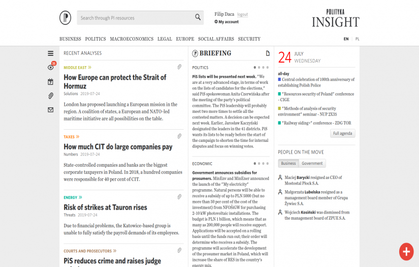 Polityka INSIGHT screenshot 2