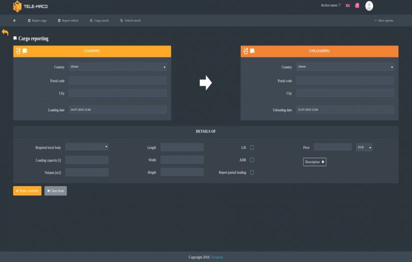 Telemaco screenshot 2
